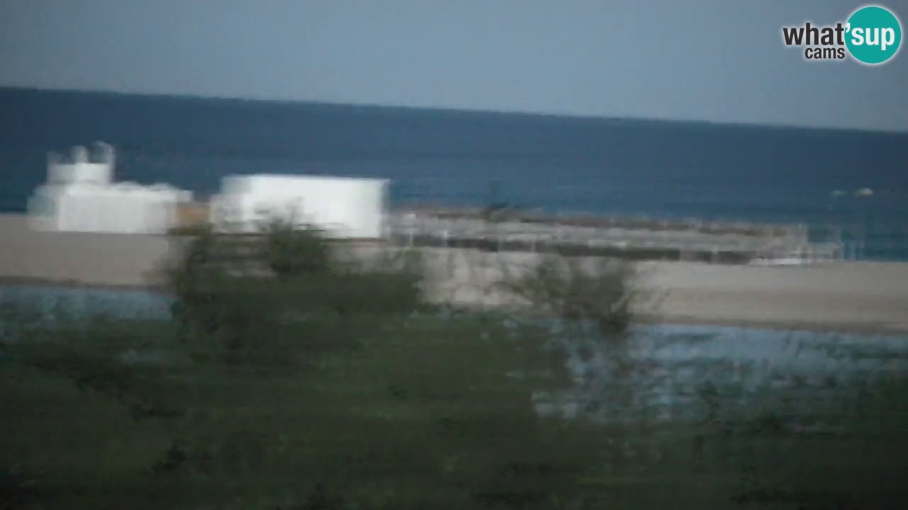 Webcam Chia – Live View of Su Giudeu Beach
