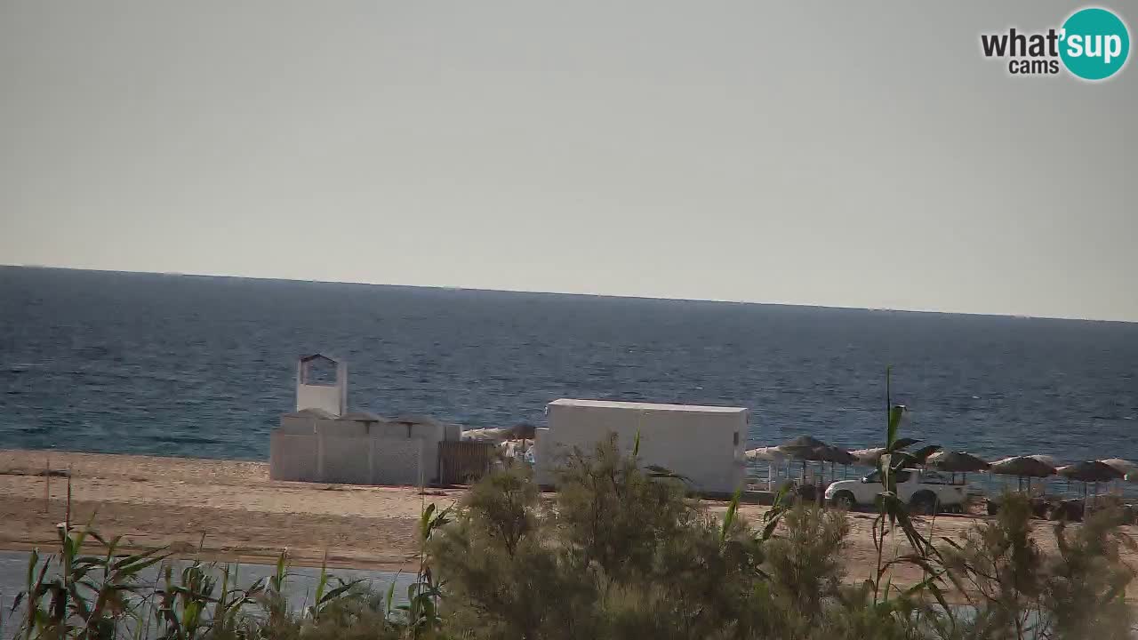 Webcam Chia – Spiaggia Su Giudeu in diretta