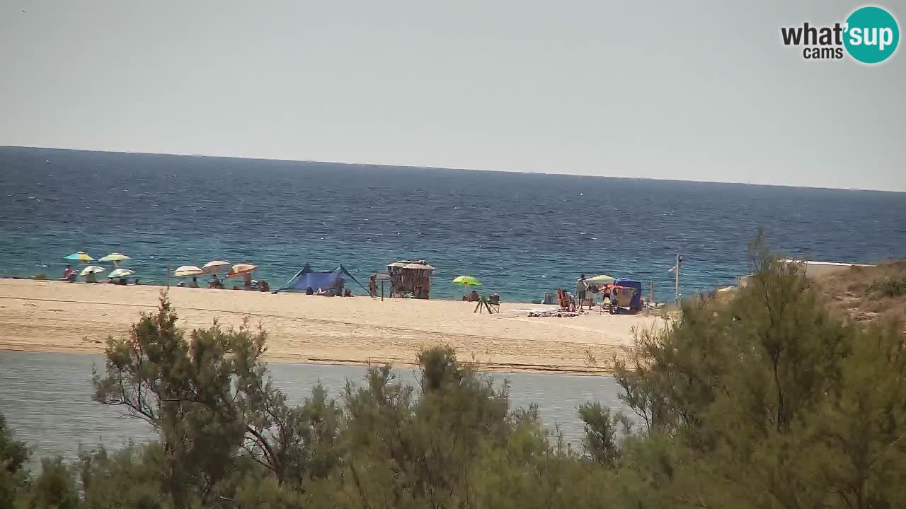 Webcam Chia – Live View of Su Giudeu Beach