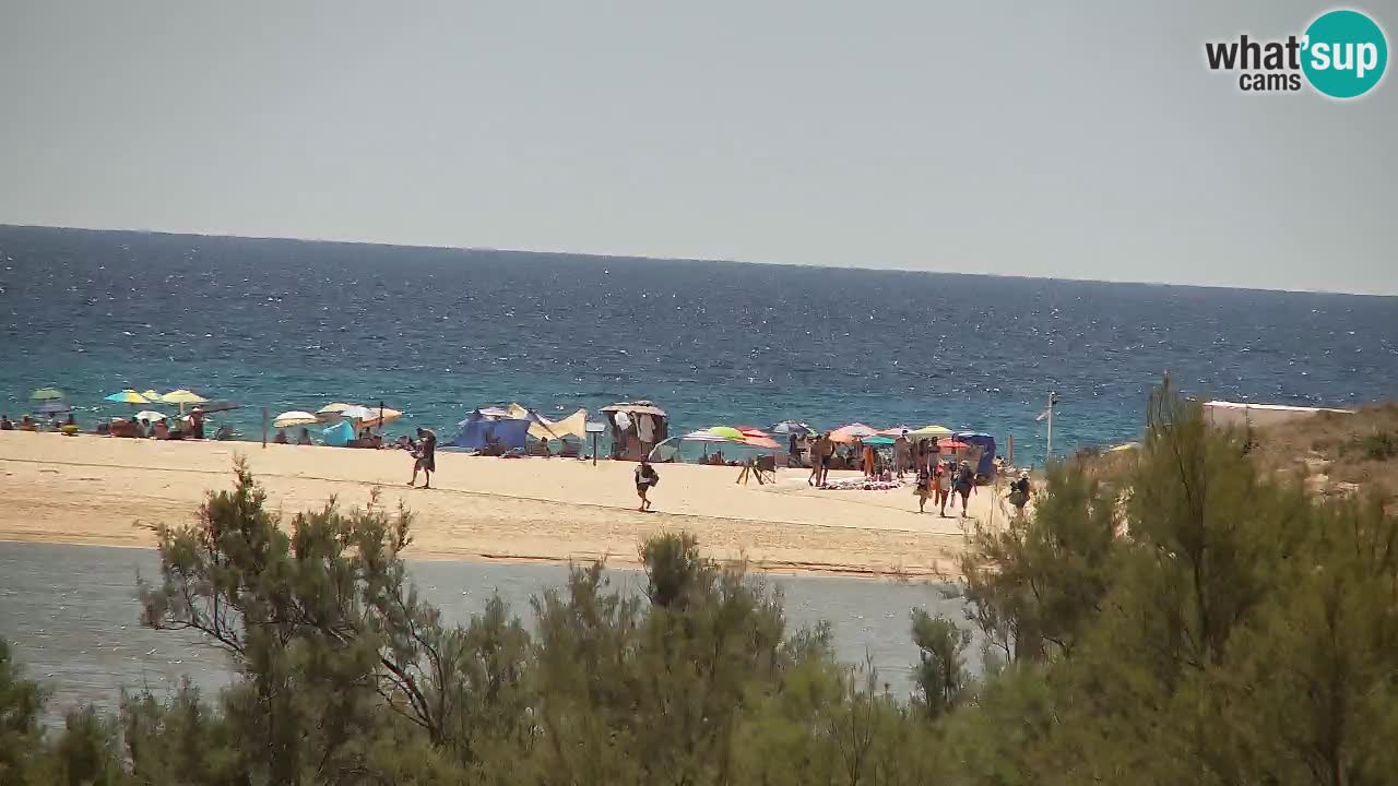 Webcam Chia – Live View of Su Giudeu Beach