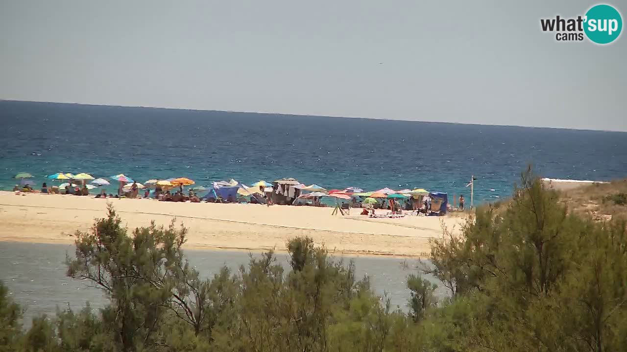 Webcam Chia – Live View of Su Giudeu Beach