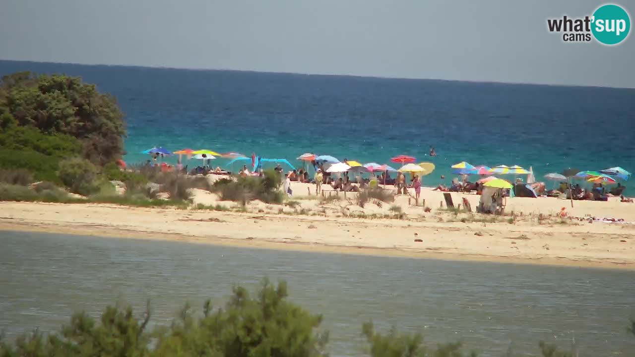 Webcam Chia – Spiaggia Su Giudeu in diretta