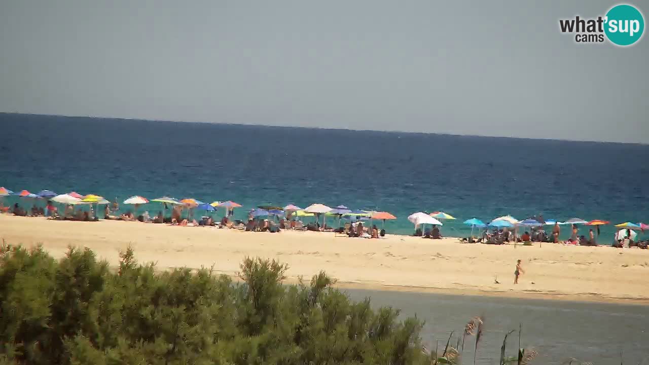 Webcam Chia – Live View of Su Giudeu Beach