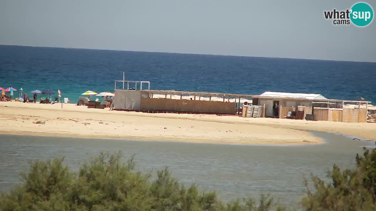 Webcam Chia – Spiaggia Su Giudeu in diretta