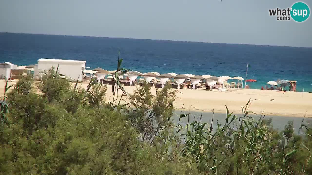 Webcam Chia – Live View of Su Giudeu Beach