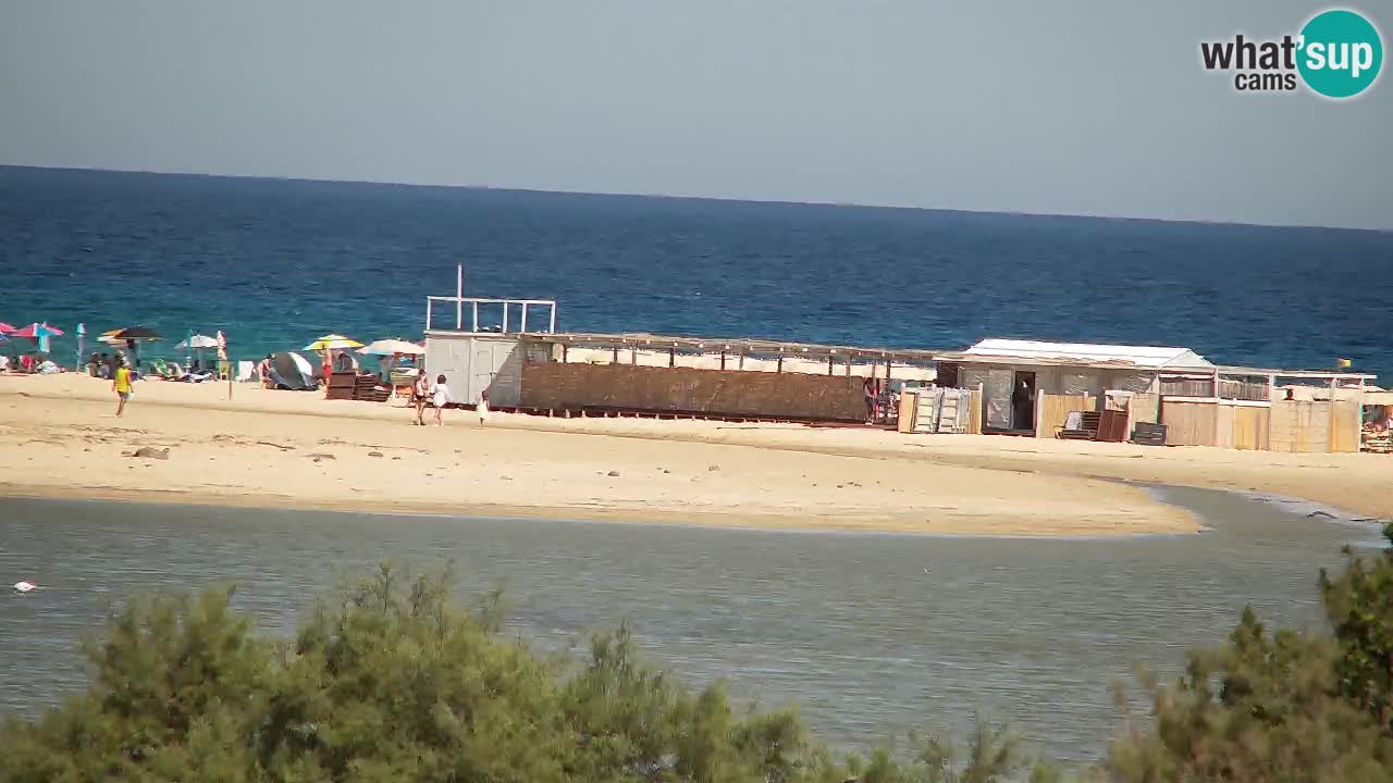 Webcam Chia – Spiaggia Su Giudeu in diretta