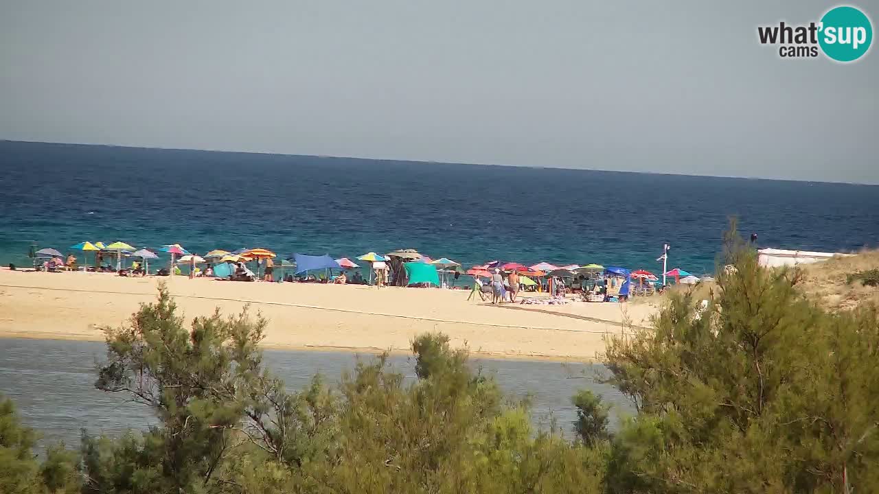 Webcam Chia – Spiaggia Su Giudeu in diretta