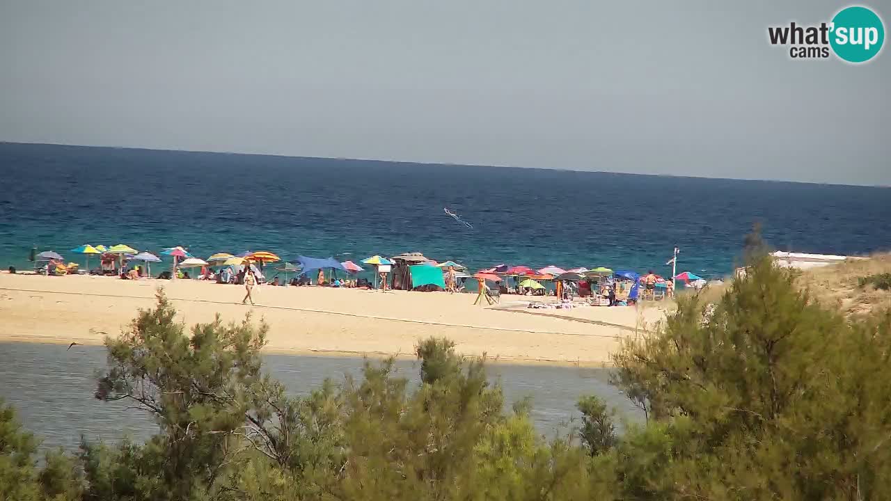 Web kamera Chia – Pogled uživo na plažu Su Giudeu