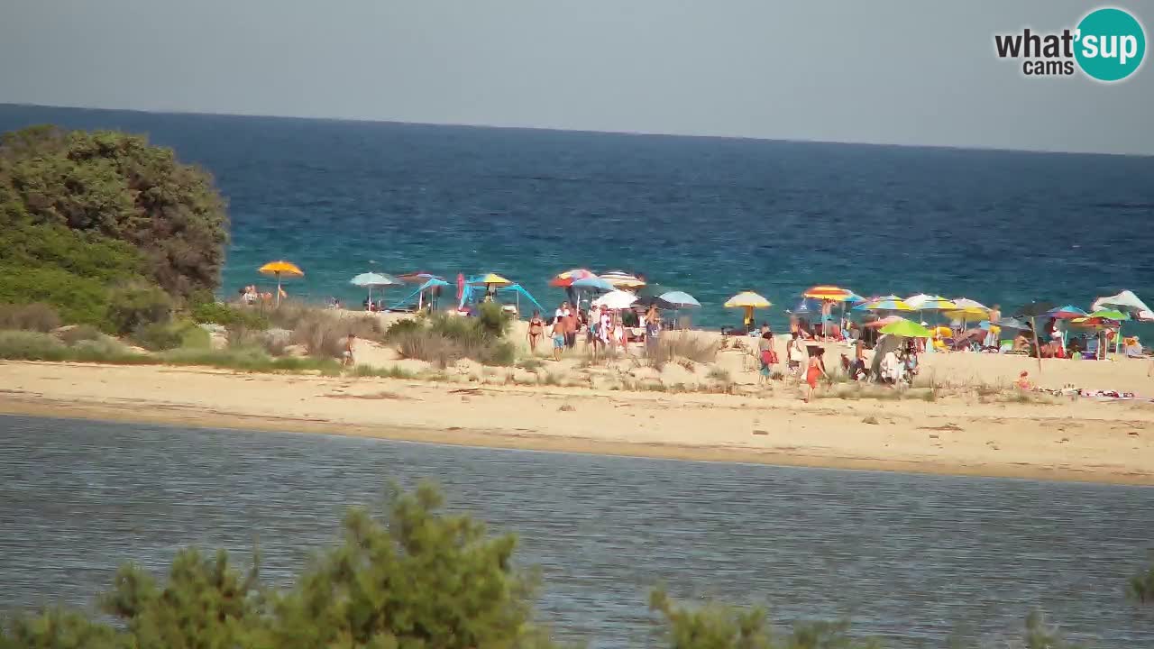 Webcam Chia – Live View of Su Giudeu Beach