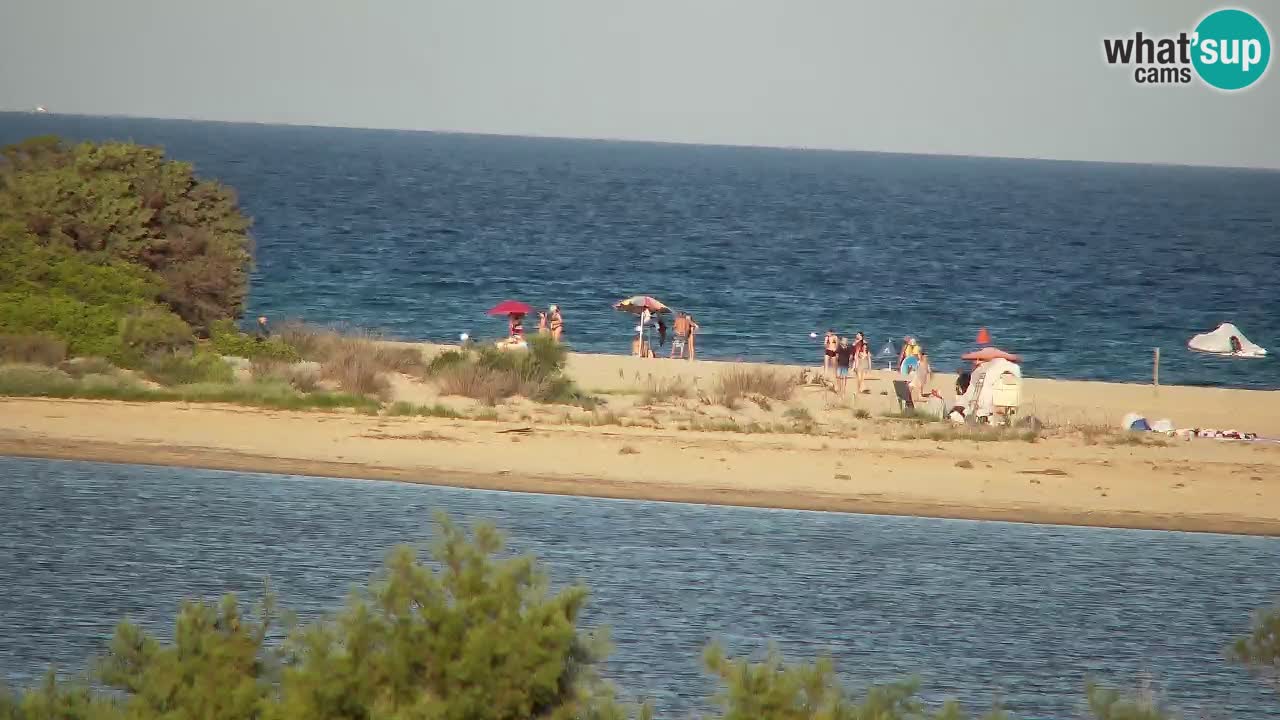 Webcam Chia – Spiaggia Su Giudeu in diretta