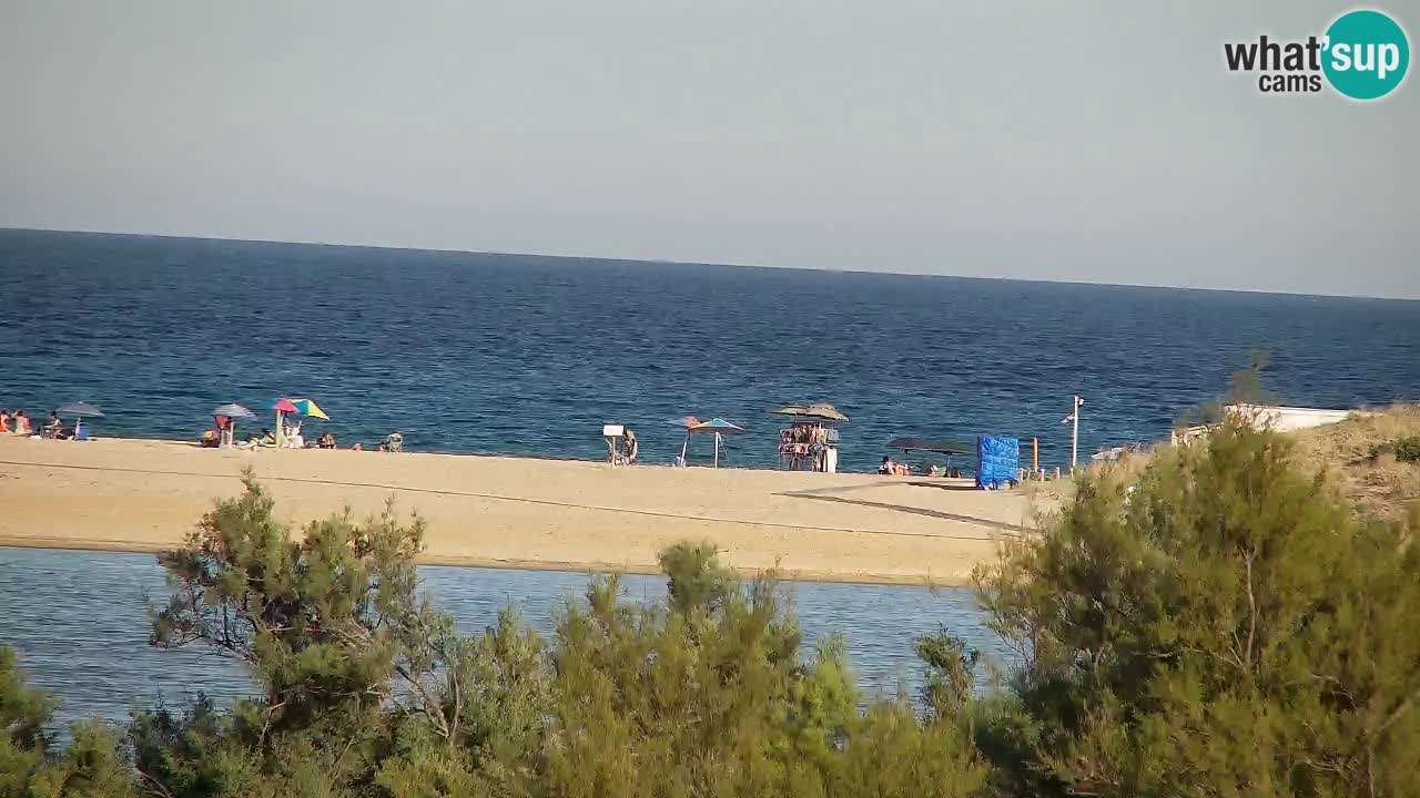 Webcam Chia – Vista en directo de la playa Su Giudeu