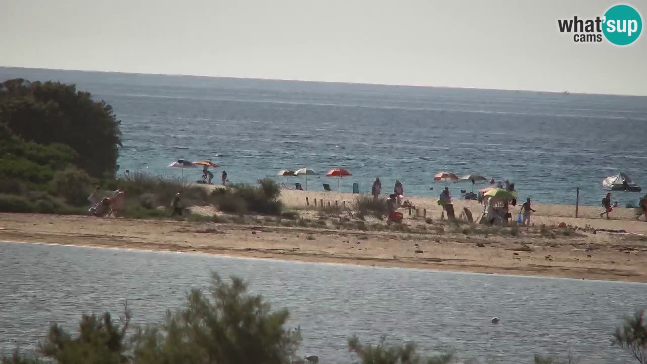 Web kamera Chia – Pogled uživo na plažu Su Giudeu