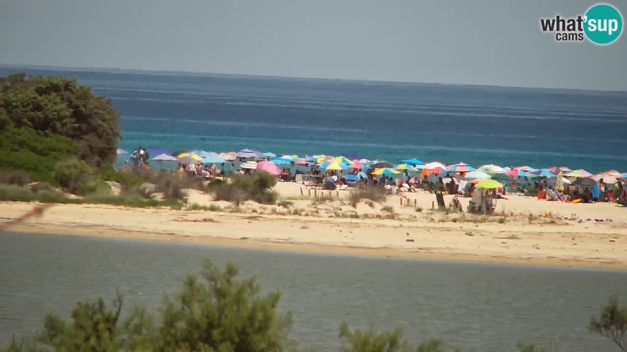 Web kamera Chia – Pogled uživo na plažu Su Giudeu