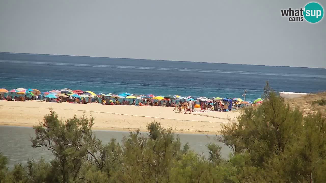 Webcam Chia – Spiaggia Su Giudeu in diretta
