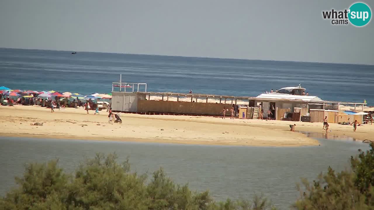 Webcam Chia – Vista en directo de la playa Su Giudeu