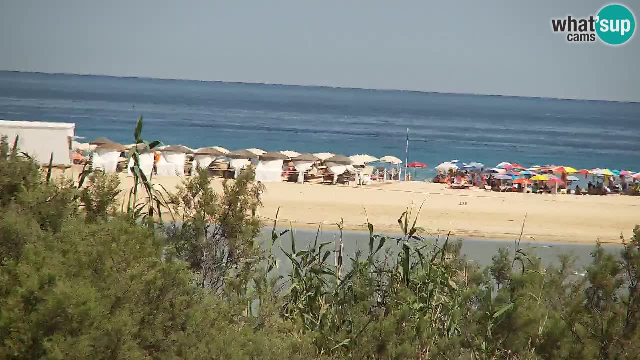 Web kamera Chia – Pogled uživo na plažu Su Giudeu