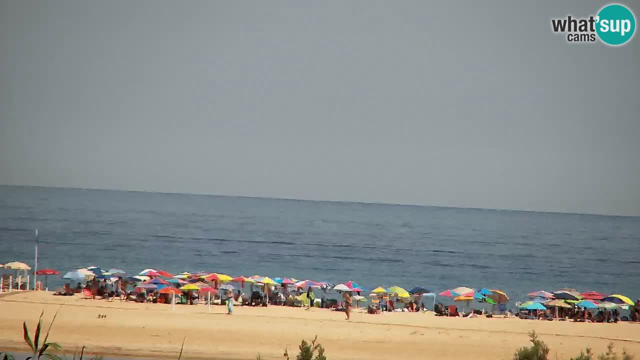 Spletna kamera Chia – Pogled v živo na plažo Su Giudeu