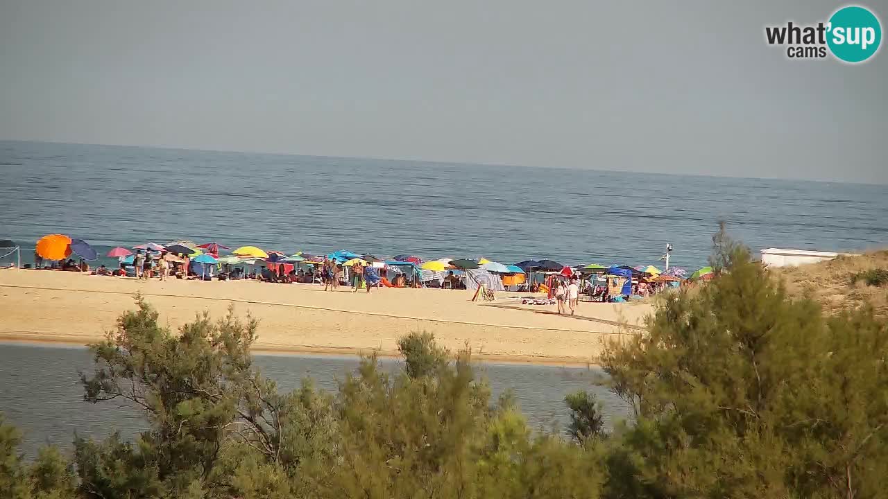 Webcam Chia – Vue en direct de la plage Su Giudeu