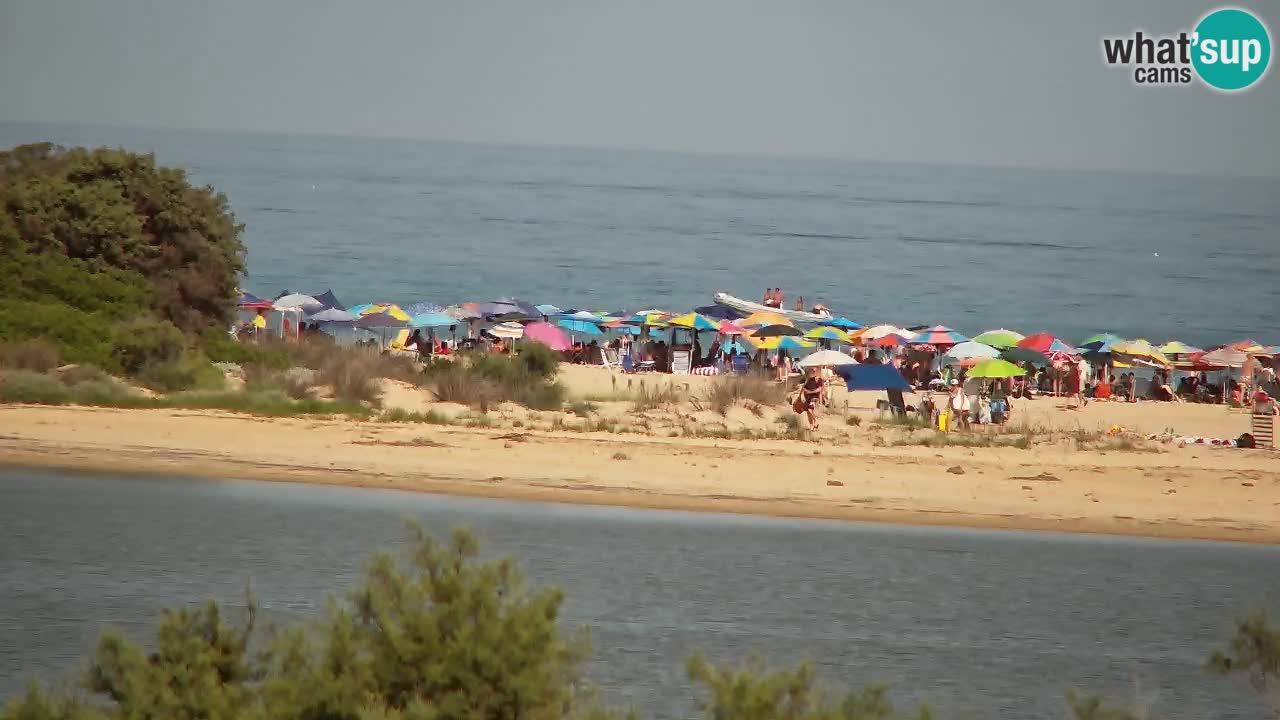 Web kamera Chia – Pogled uživo na plažu Su Giudeu