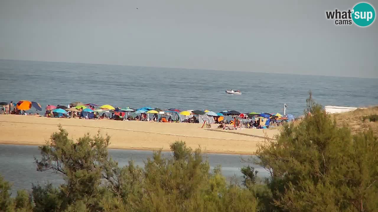 Webcam Chia – Vue en direct de la plage Su Giudeu