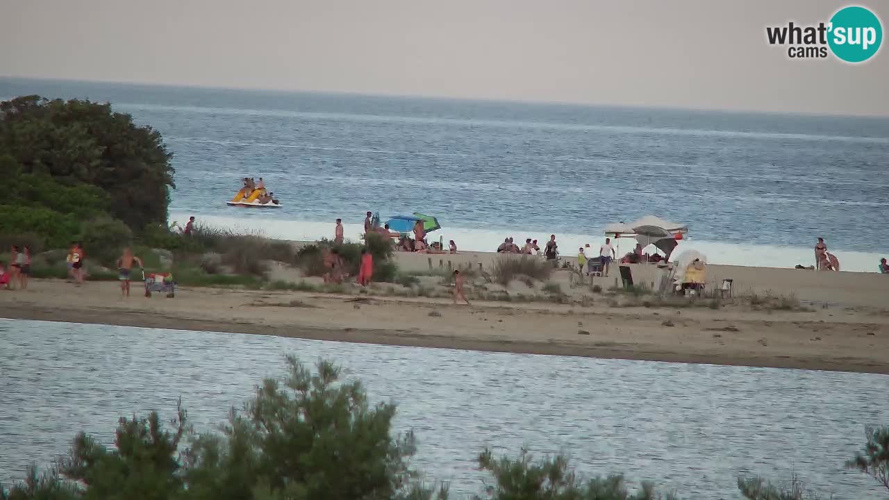 Web kamera Chia – Pogled uživo na plažu Su Giudeu