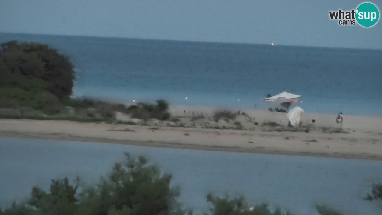 Webcam Chia – Liveblick auf den Strand Su Giudeu