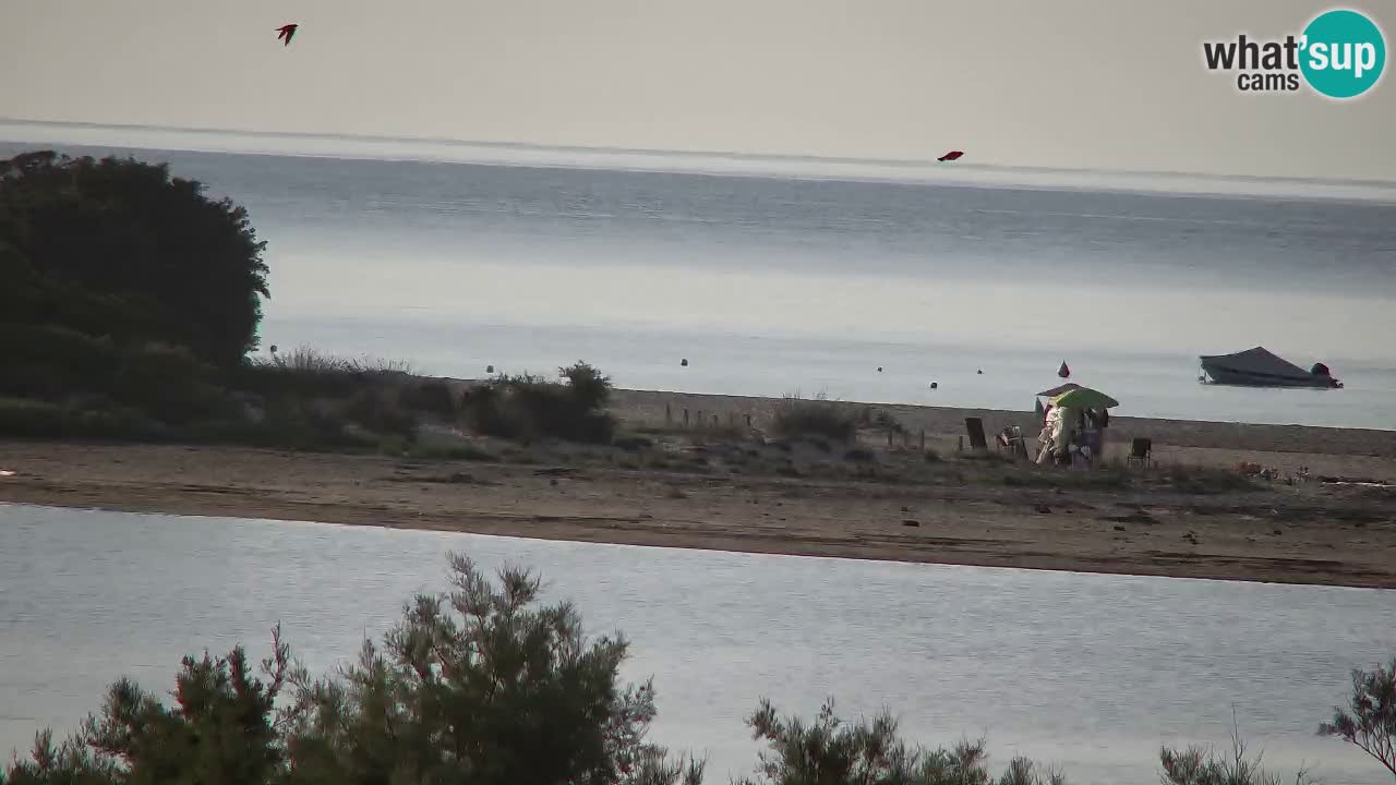 Webcam Chia – Vue en direct de la plage Su Giudeu