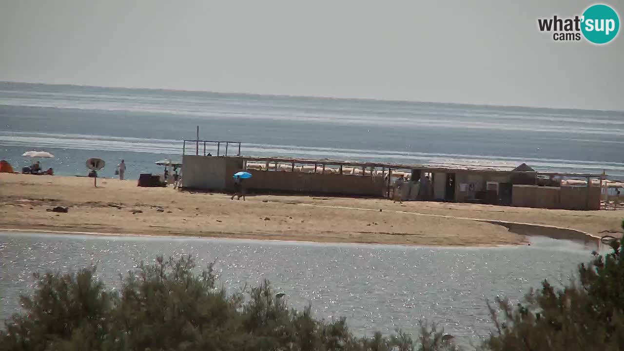 Webcam Chia – Vista en directo de la playa Su Giudeu