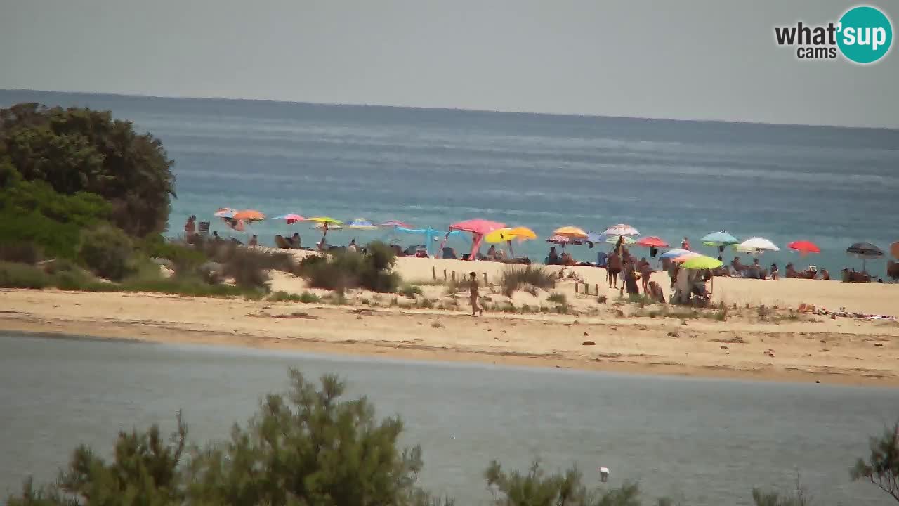 Web kamera Chia – Pogled uživo na plažu Su Giudeu