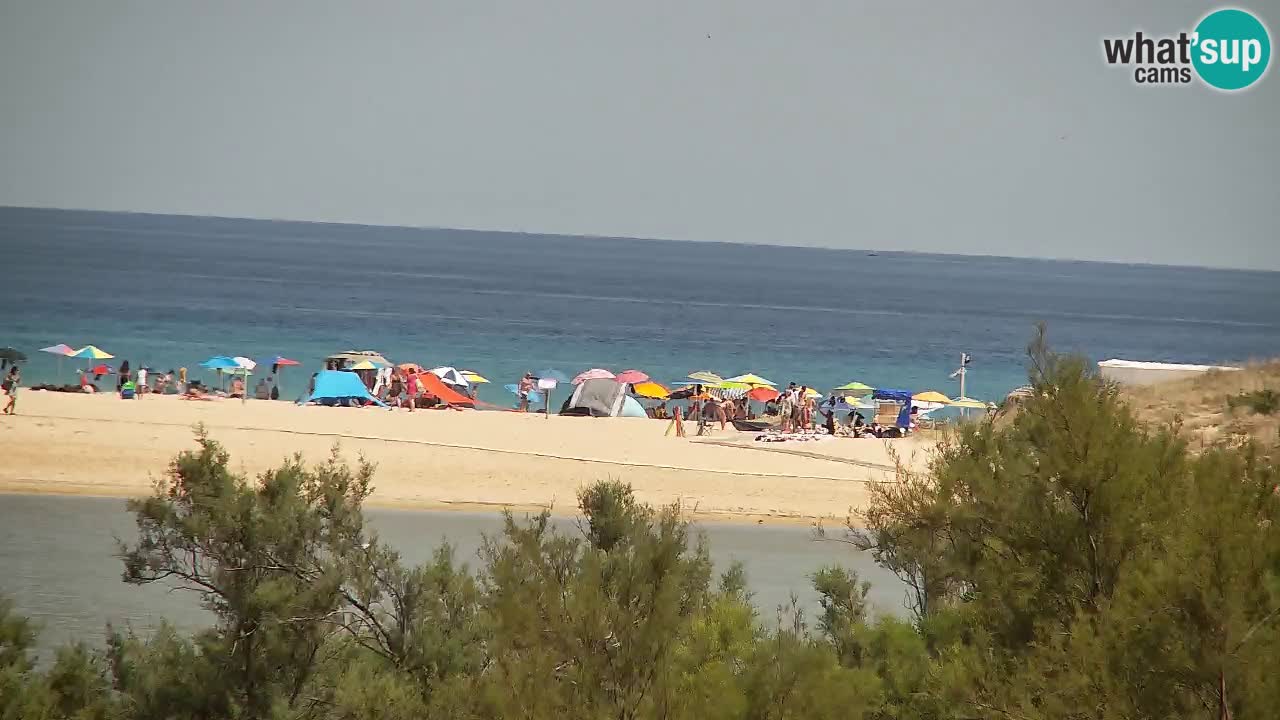 Webcam Chia – Live View of Su Giudeu Beach