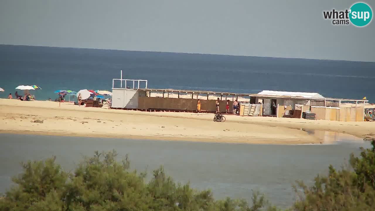 Webcam Chia – Spiaggia Su Giudeu in diretta