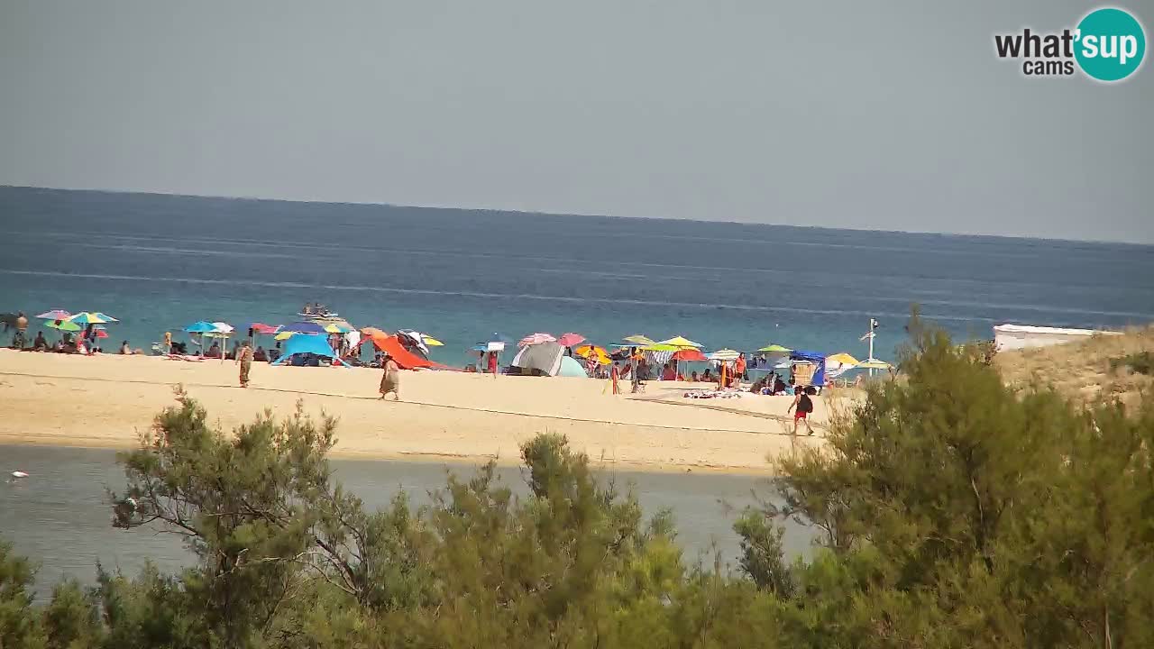 Webcam Chia – Vista en directo de la playa Su Giudeu