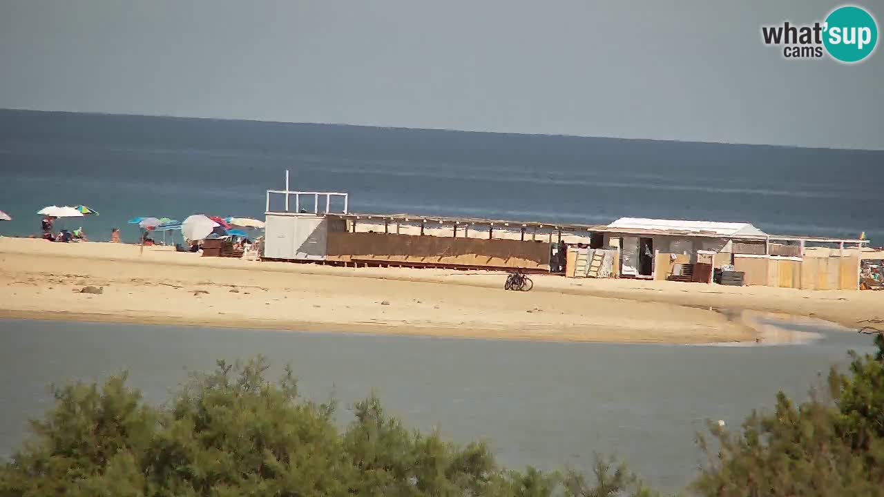 Webcam Chia – Live View of Su Giudeu Beach
