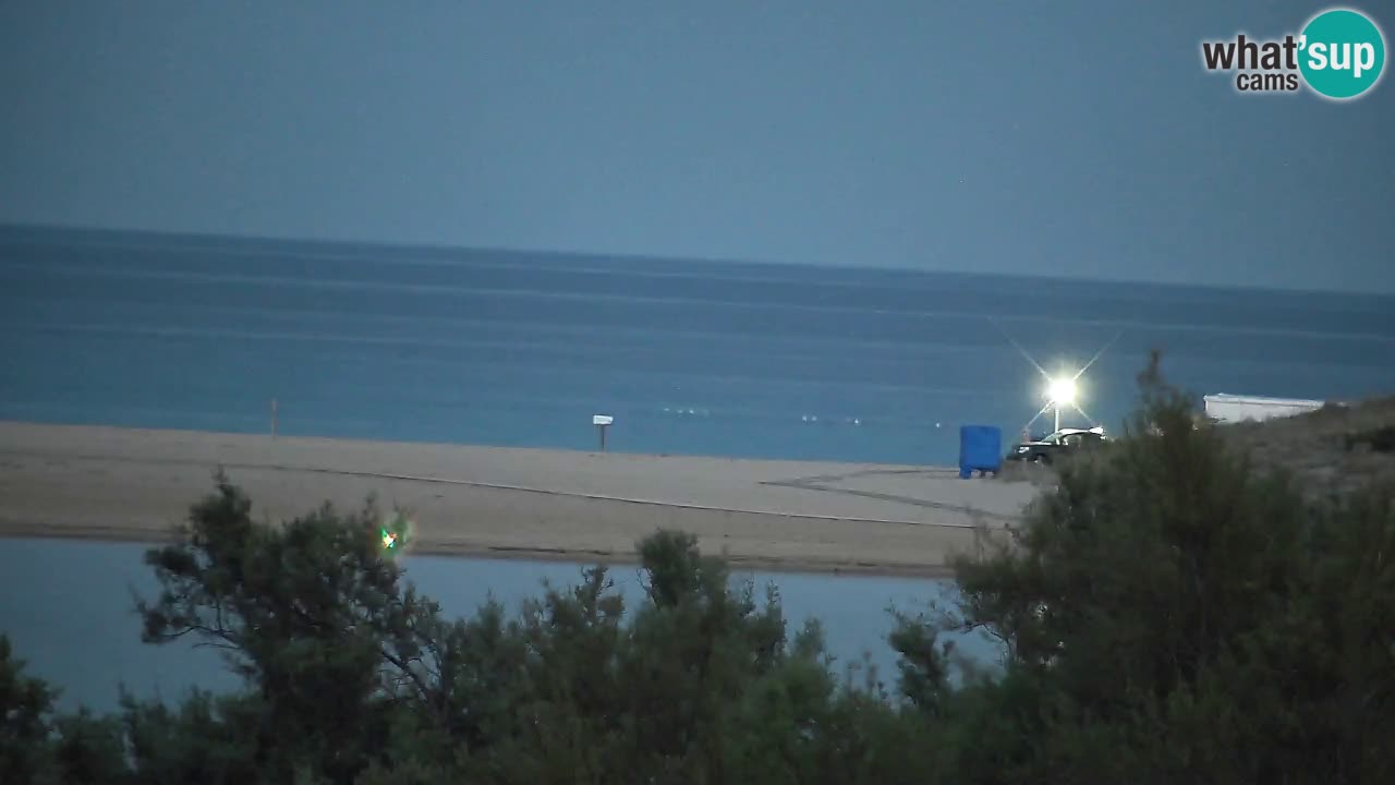 Webcam Chia – Vista en directo de la playa Su Giudeu