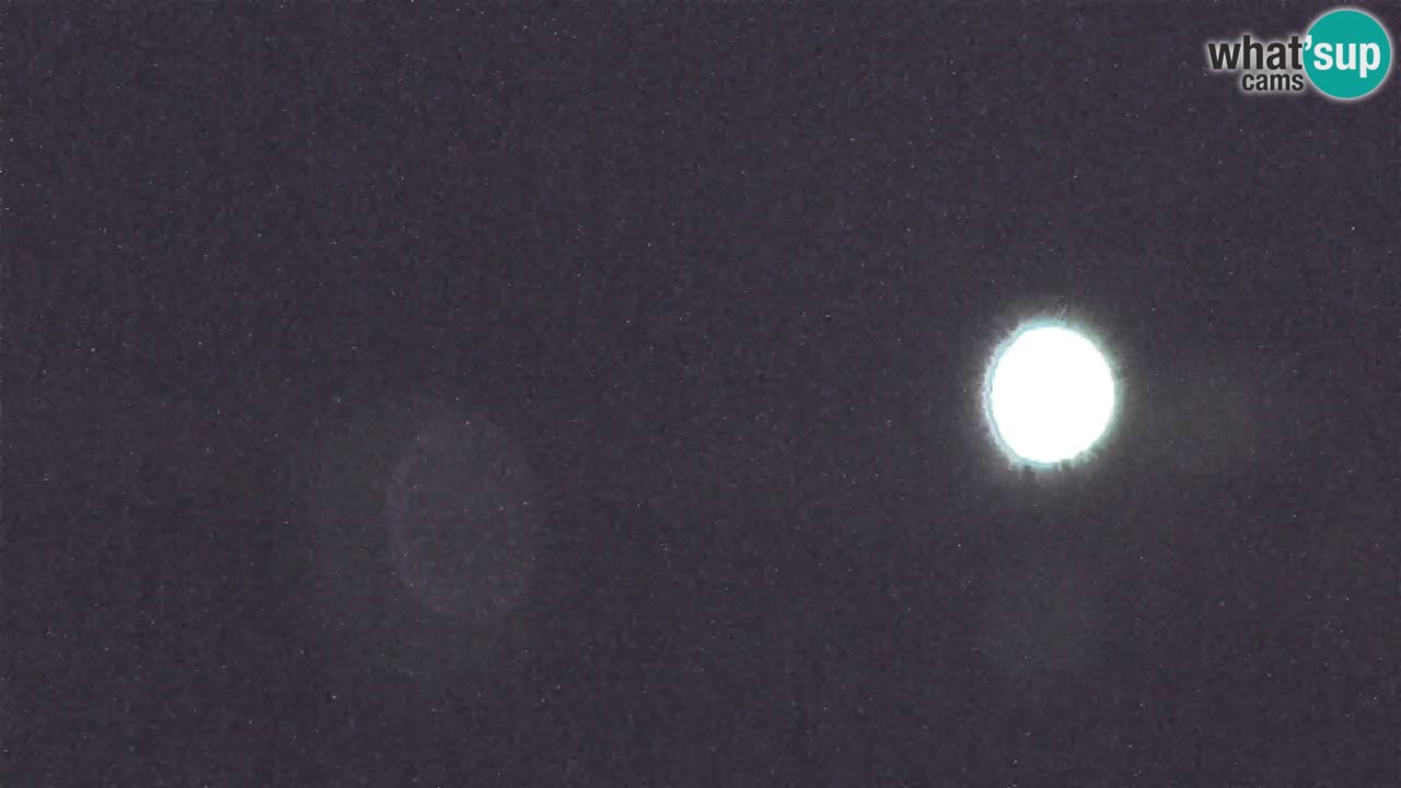 Webcam Chia – Vue en direct de la plage Su Giudeu