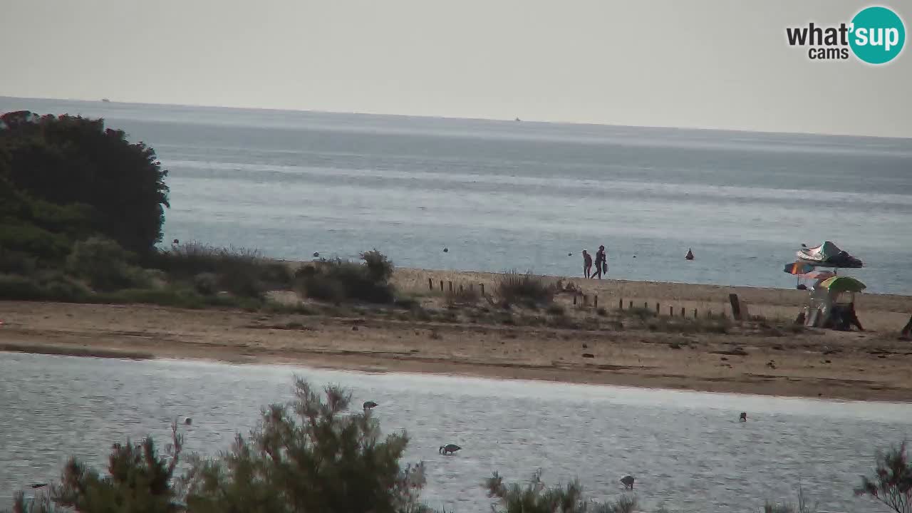 Webcam Chia – Vista en directo de la playa Su Giudeu