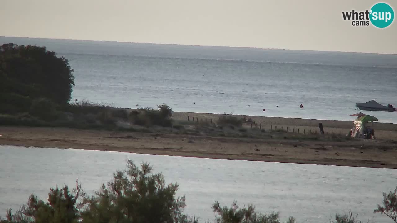 Webcam Chia – Vue en direct de la plage Su Giudeu