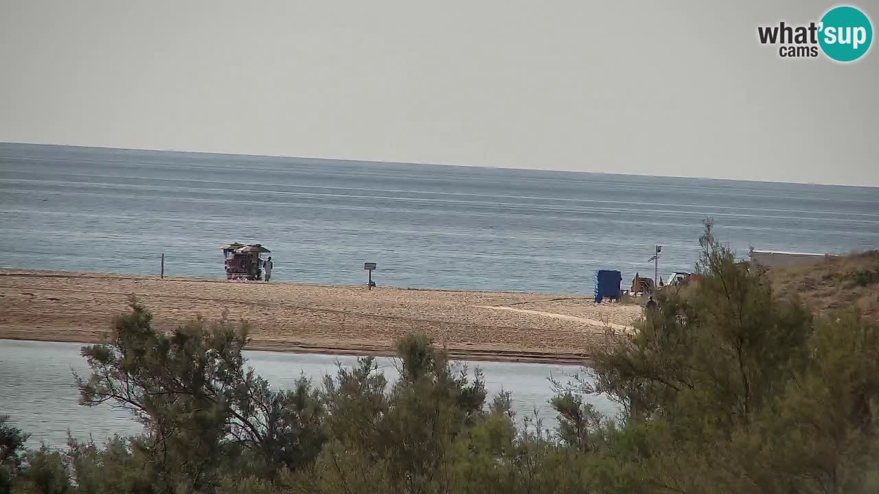Webcam Chia – Vue en direct de la plage Su Giudeu
