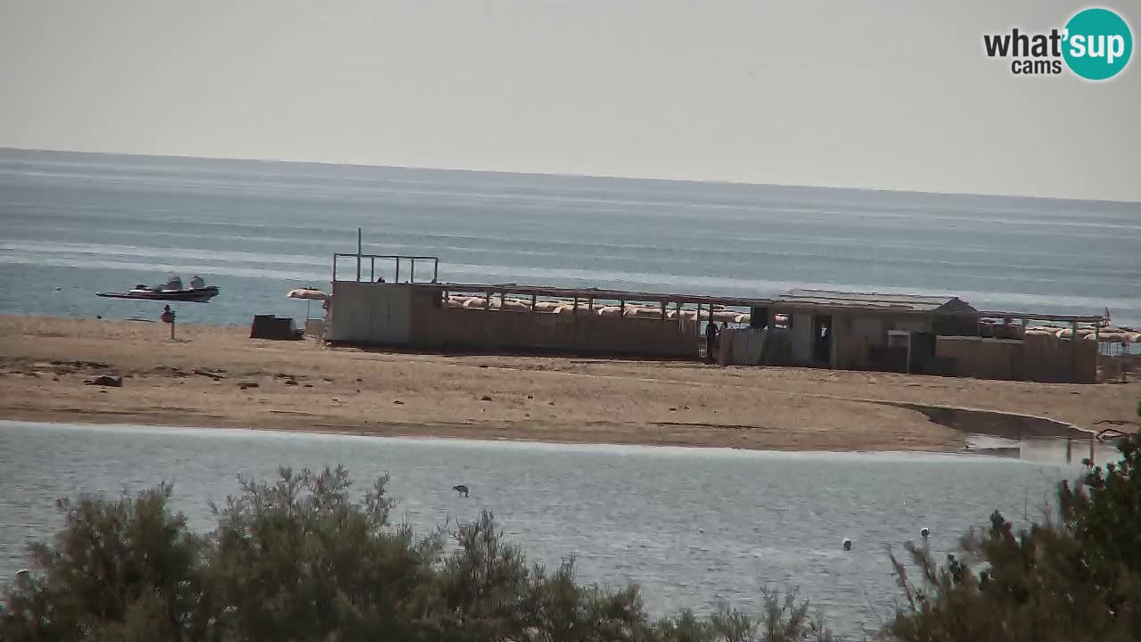 Webcam Chia – Vue en direct de la plage Su Giudeu