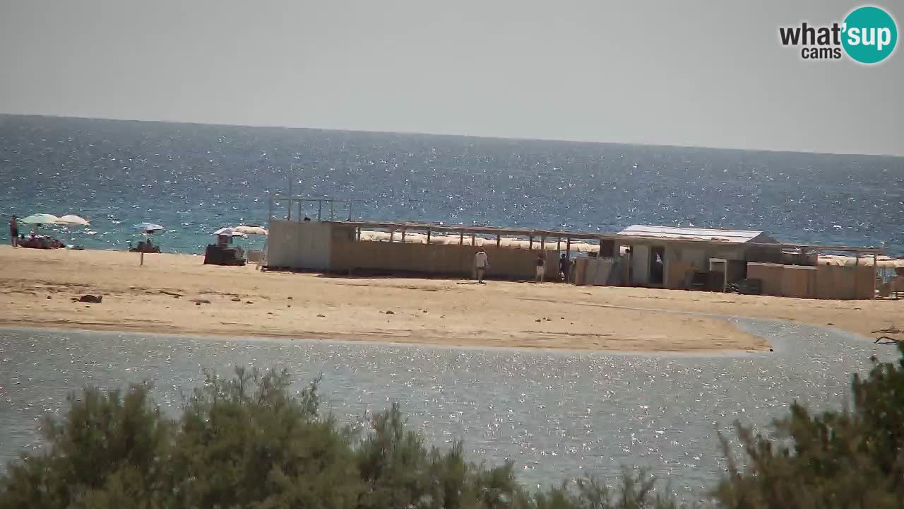 Webcam Chia – Live View of Su Giudeu Beach