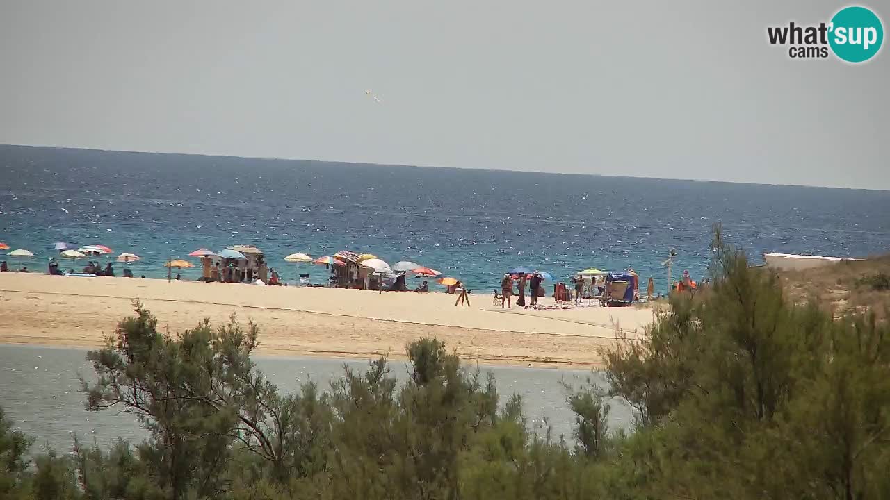 Webcam Chia – Liveblick auf den Strand Su Giudeu