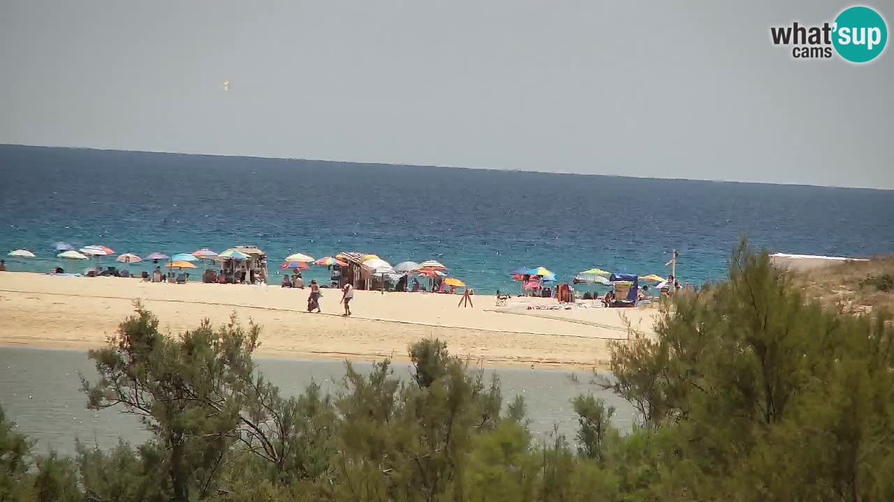 Webcam Chia – Live View of Su Giudeu Beach
