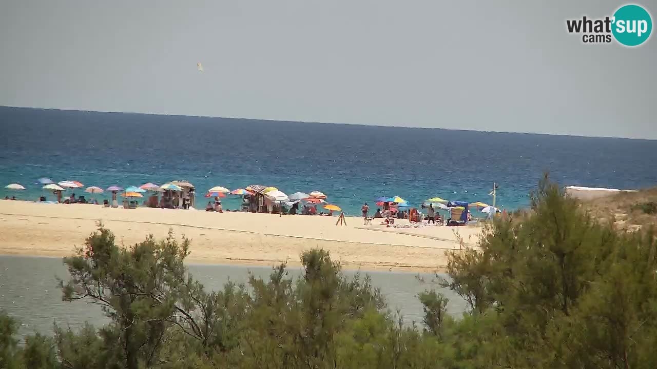 Web kamera Chia – Pogled uživo na plažu Su Giudeu