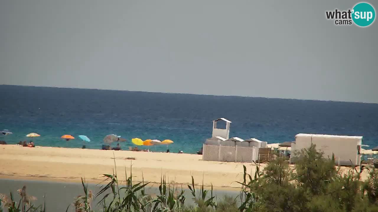 Webcam Chia – Liveblick auf den Strand Su Giudeu