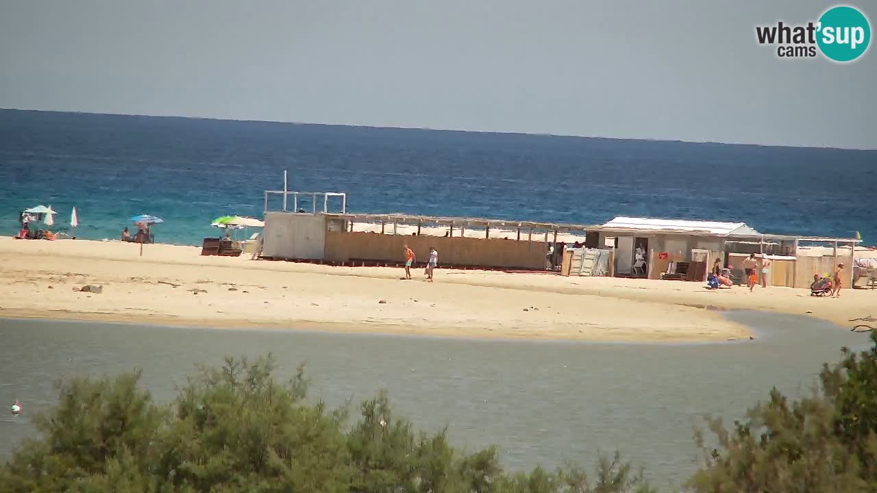 Webcam Chia – Spiaggia Su Giudeu in diretta