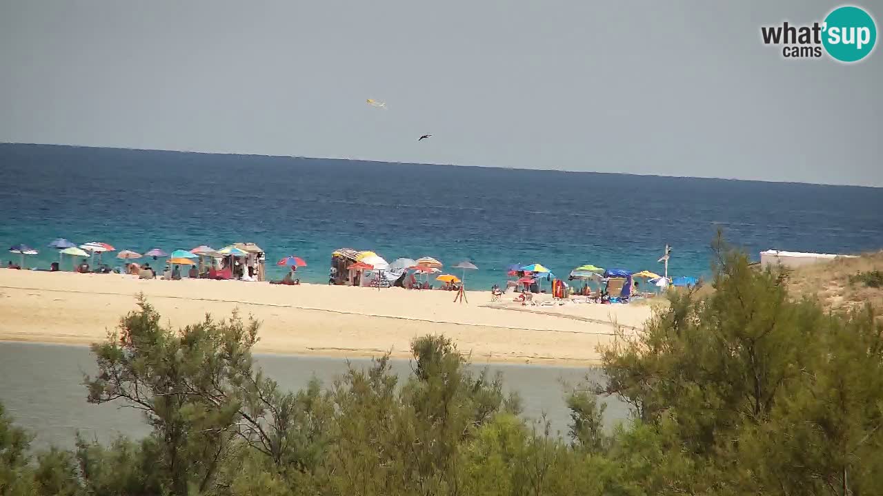 Web kamera Chia – Pogled uživo na plažu Su Giudeu
