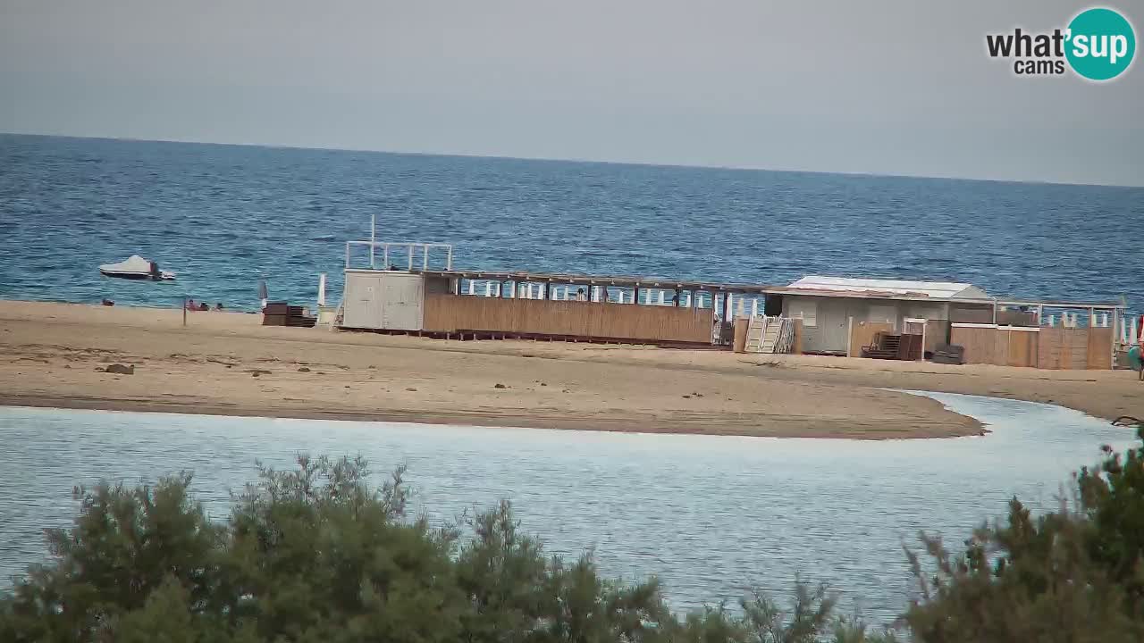 Webcam Chia – Vista en directo de la playa Su Giudeu