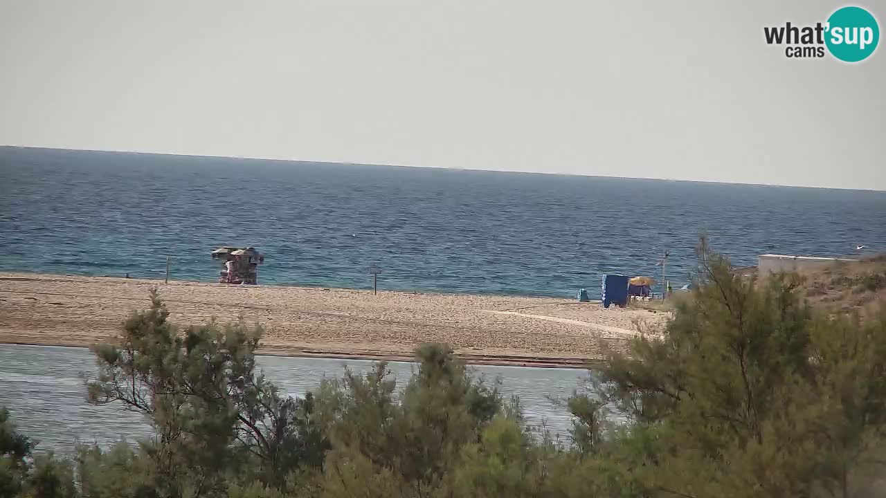 Webcam Chia – Vue en direct de la plage Su Giudeu