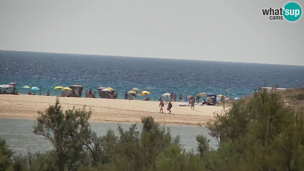 Webcam Chia – Spiaggia Su Giudeu in diretta