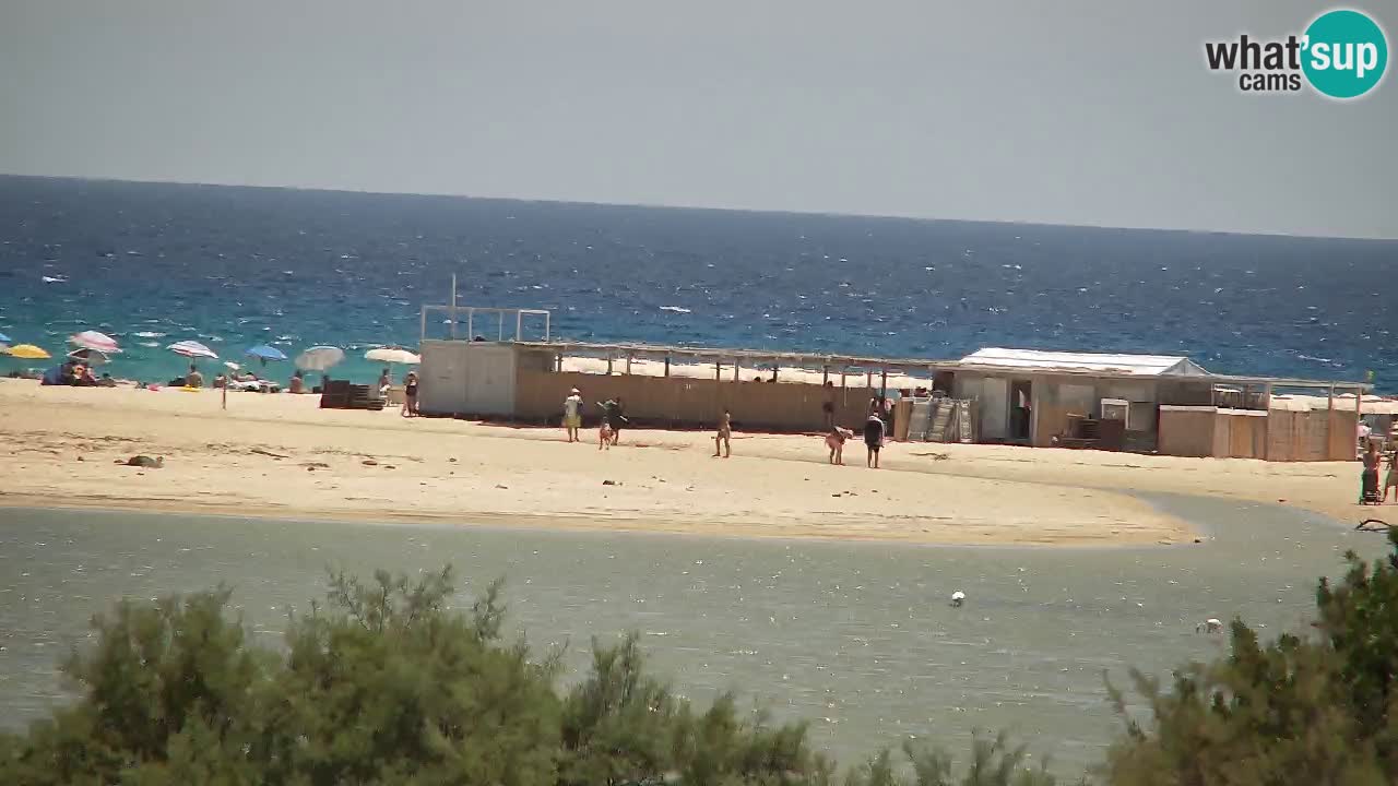 Webcam Chia – Spiaggia Su Giudeu in diretta